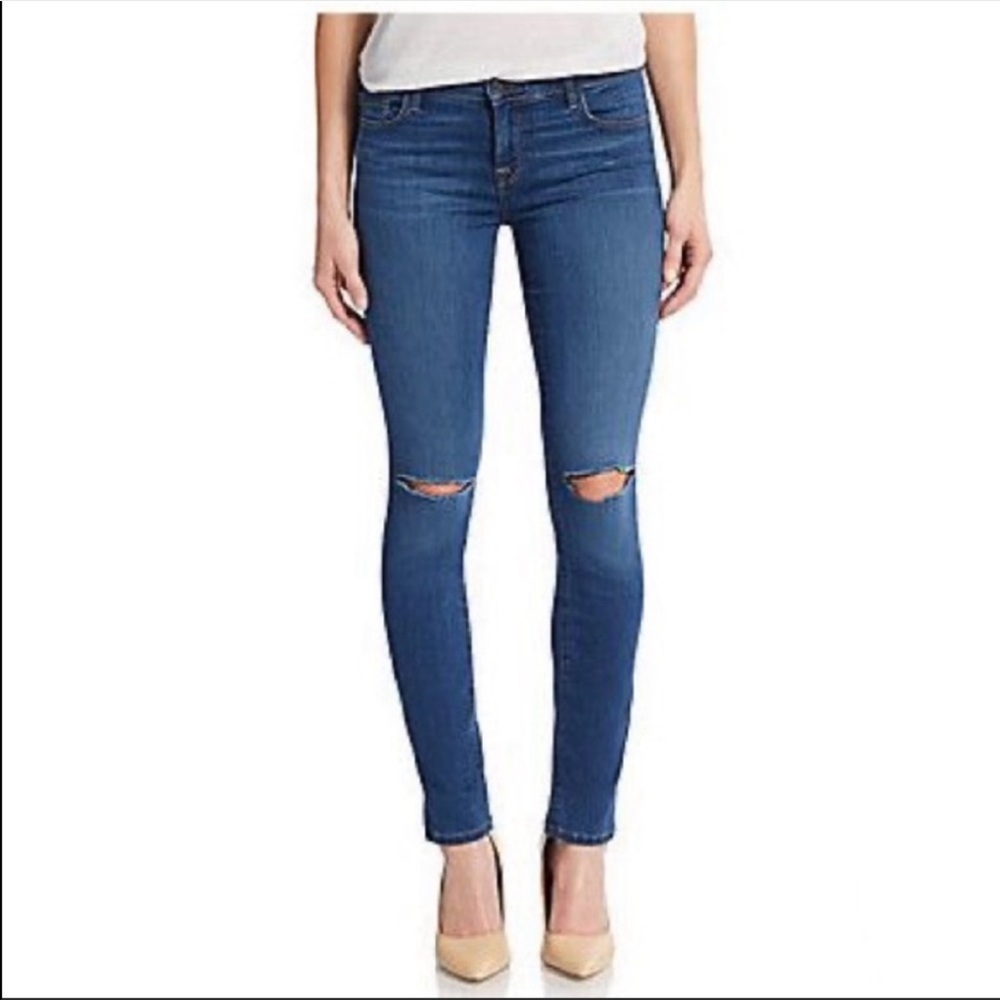 J Brand Women's Straight Leg Jeans - Blue